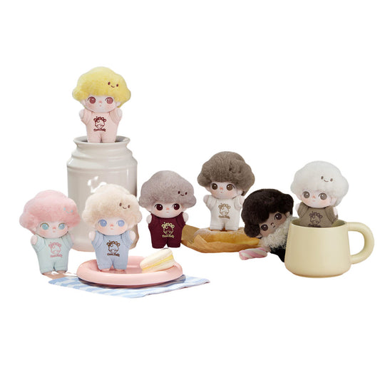 DIMOO Crush on Coffee – Porte-clé Peluche Blind Box POP MART