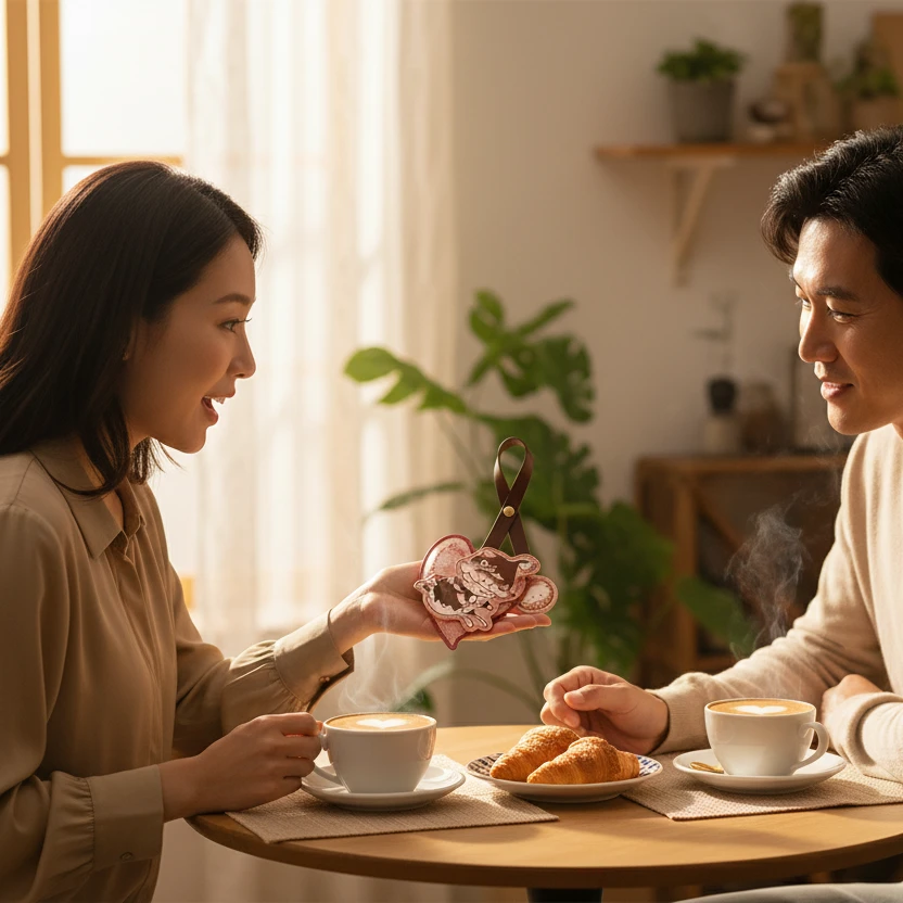 POP MART DIMOO Crush on Coffee – Scented Pendants