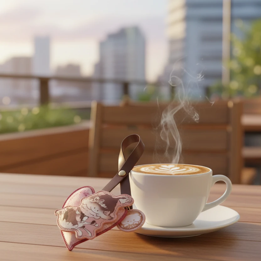 POP MART DIMOO Crush on Coffee – Scented Pendants