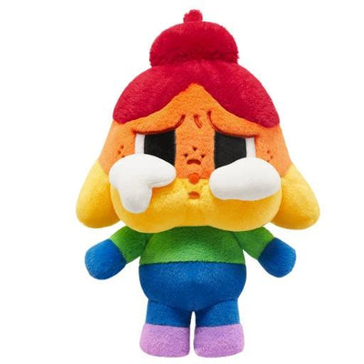 Pop Mart Peluche Crybaby Émotive Arc En Ciel Décorative