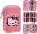 CERDÁ Trousse Hello Kitty Giotto Collection Édition Limitée Sanrio Officielle Pour Fille Avec Trois Compartiments by jj3pvn-5w