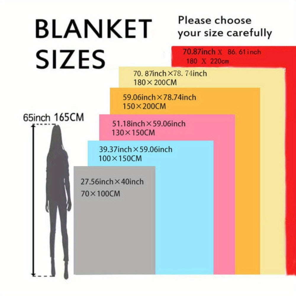 Couverture BRAINROT Flanelle – Design Stylé & Douillet Toutes Saisons