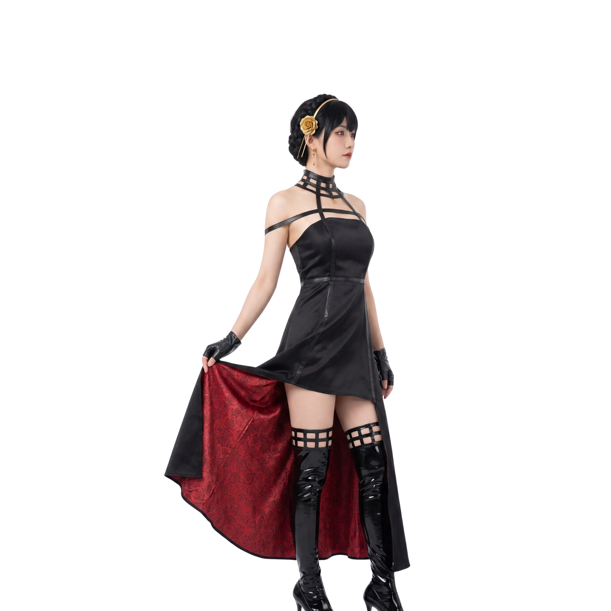 Yor Forger Cosplay-Kostüm – Spy x Family – Komplettes Set