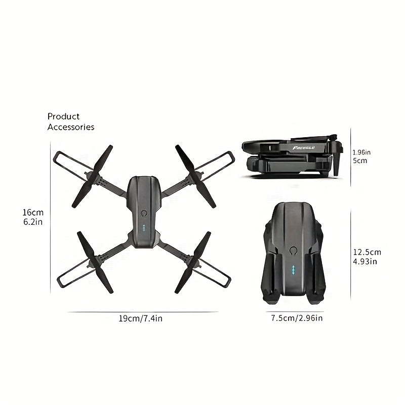 SkyE99 Pro – Drone Pliable Intelligent à Double Caméra HD