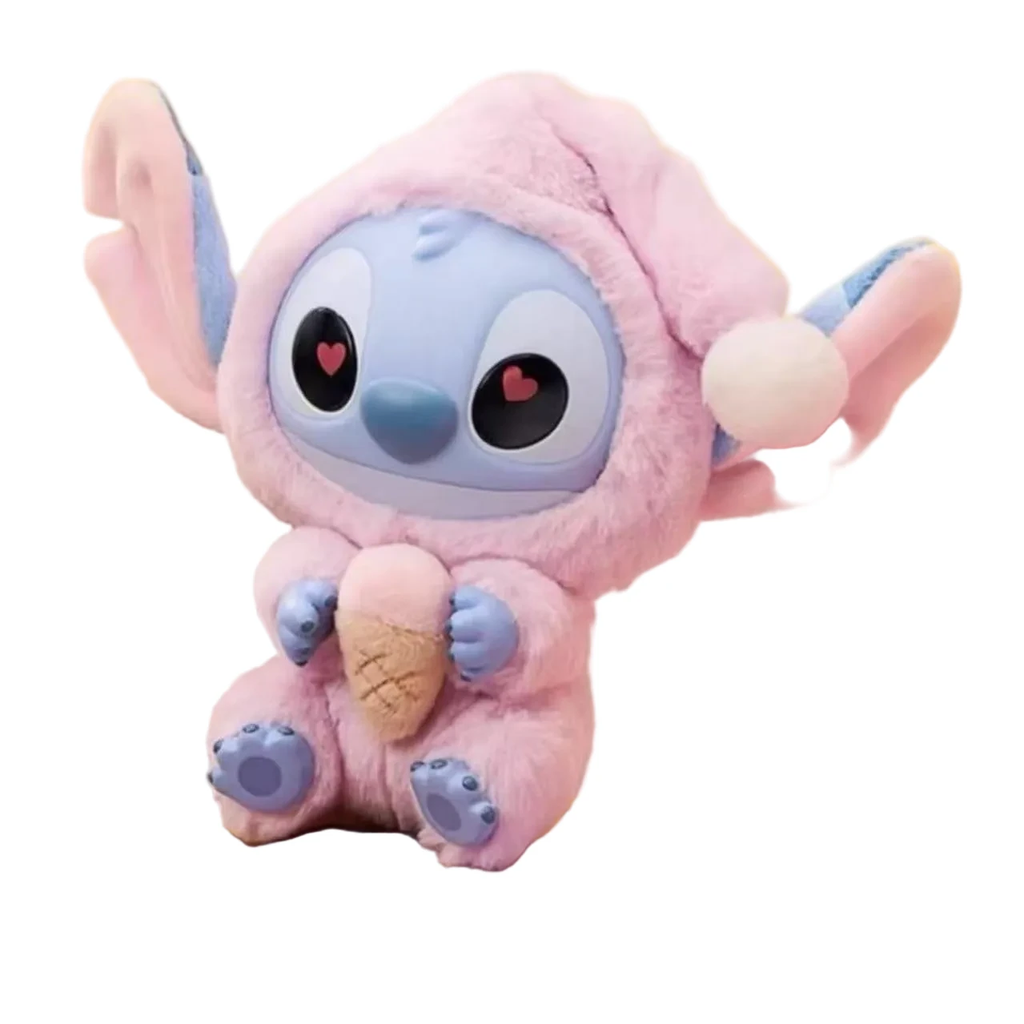Disney Stitch Plüschtier, weicher Pastellsamt, zartes Kawaii