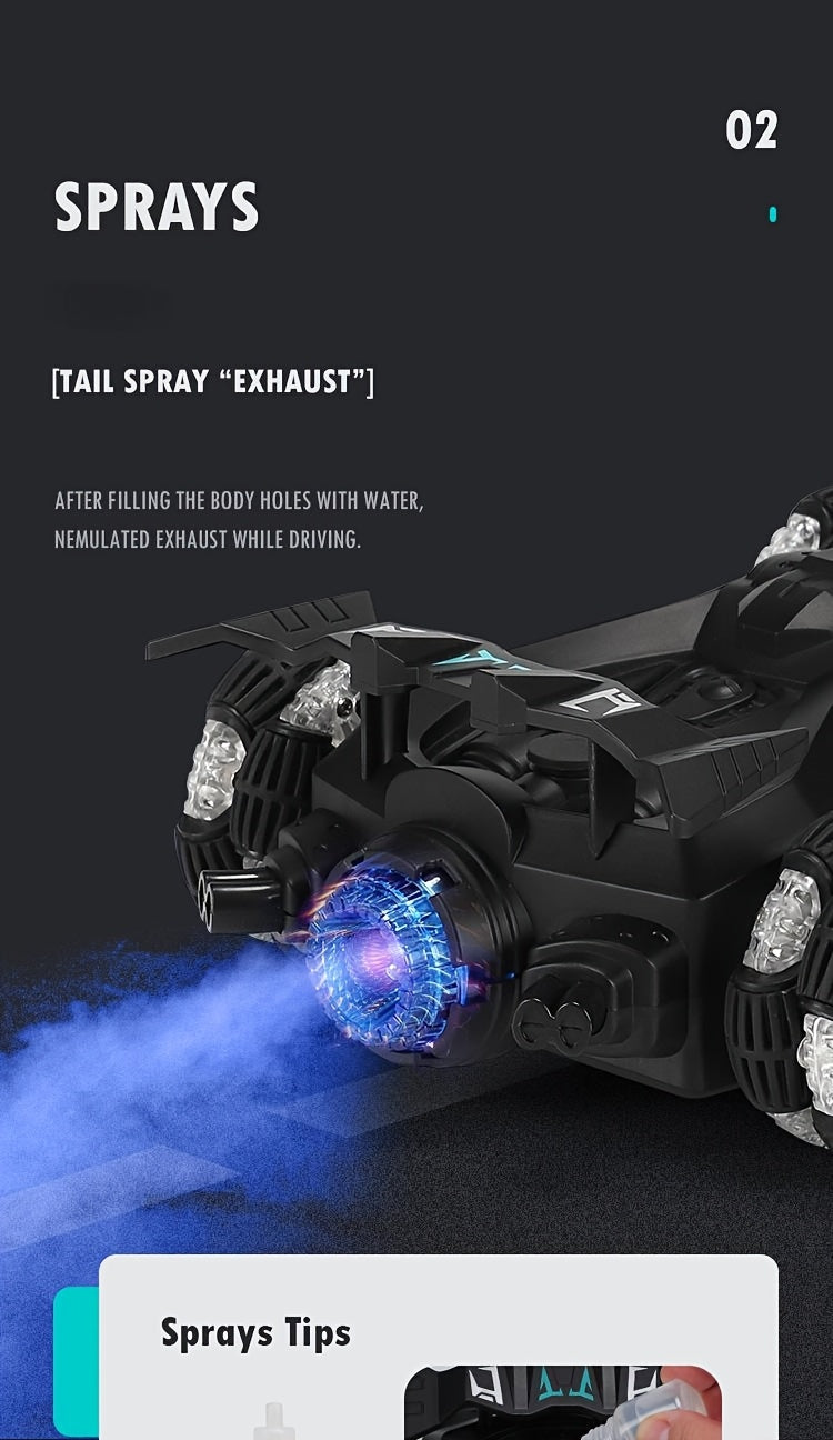 Voiture Télécommandée Drift 2.4G – Effet Fumée, Lumières LED