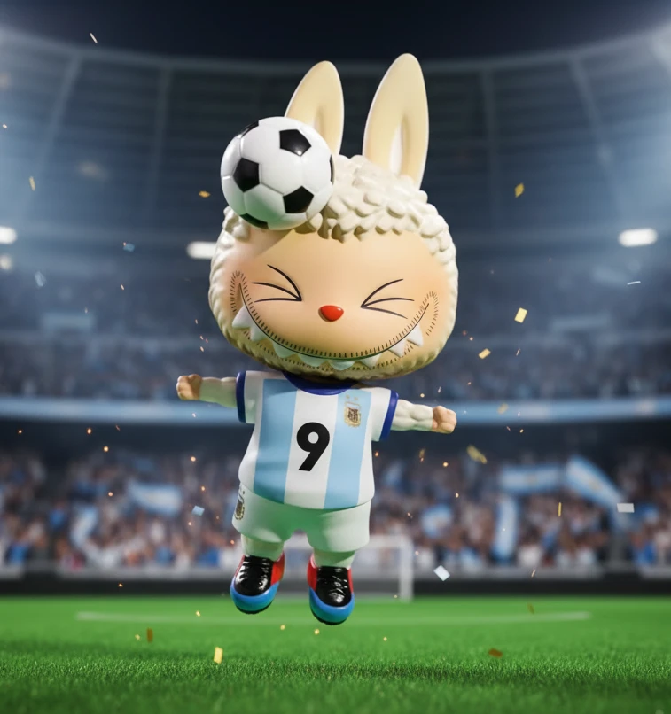 POP MART Labubu x Argentinischer Fußballverband – Überraschungsbox