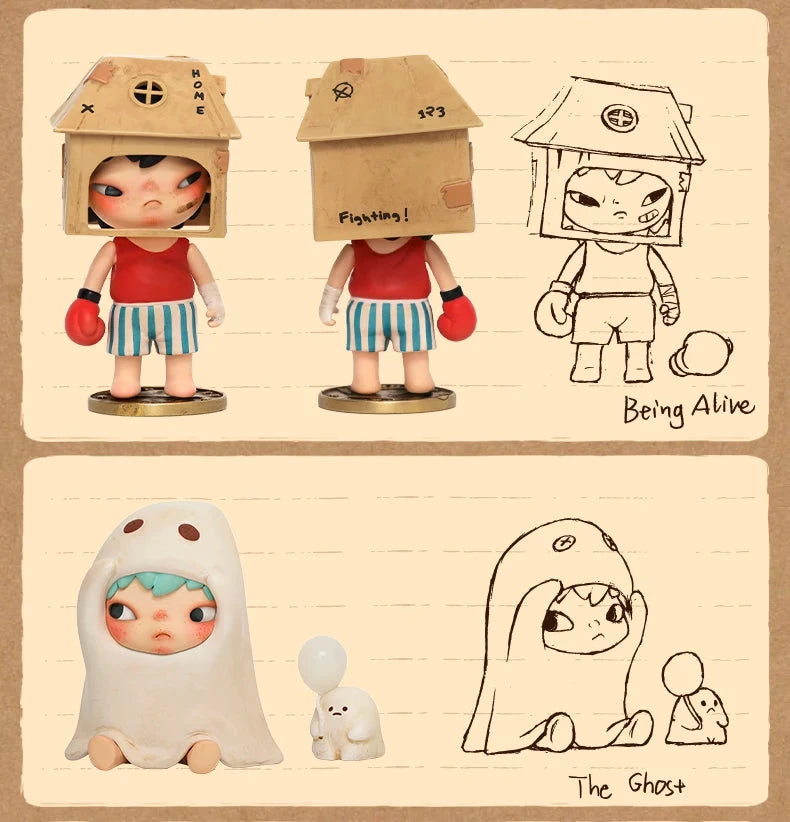 POP MART HIRONO Figurine The Other One Series Édition Limitée Numérotée Boîte Mystère by POP MART INTERNATIONAL GROUP LIMITED