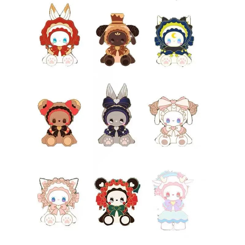 Secret Forest Figurines, Anime Emma, ​​Random Blind Box, Toys, Kawaii Action Figure, Desktop Model, Mystery Box, Gift, Doll Collection