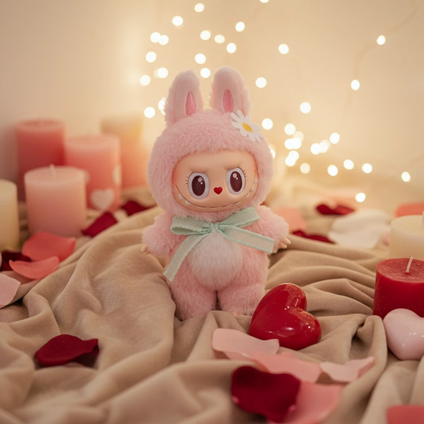 POP MART Mokoko Labubu Sweet Edition – Peluche de Collection  38 cm