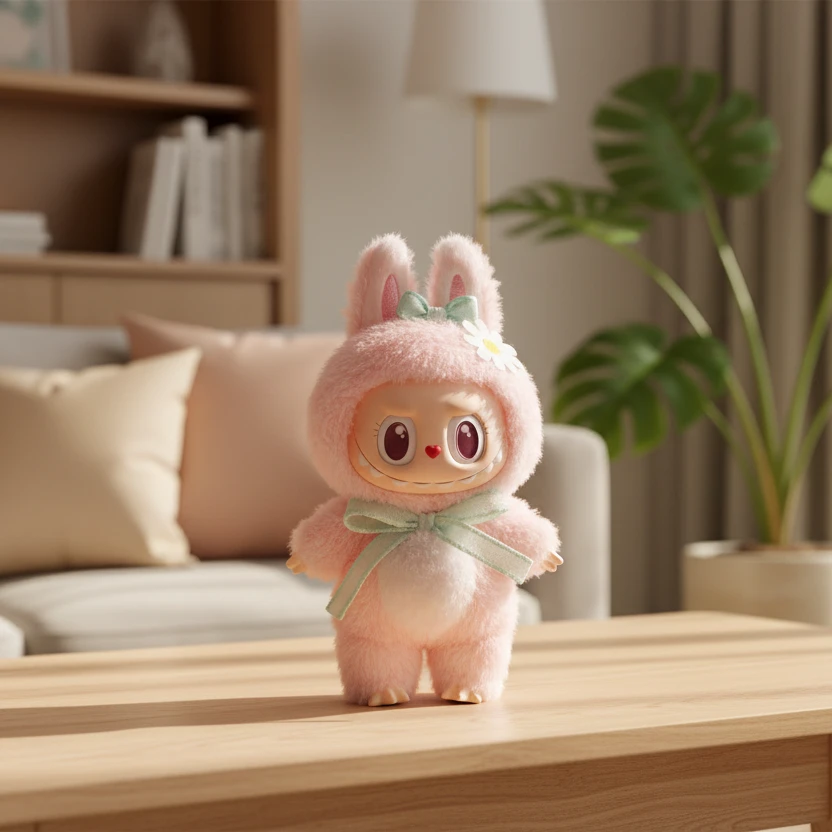 POP MART Mokoko Labubu Sweet Edition – Peluche de Collection  38 cm