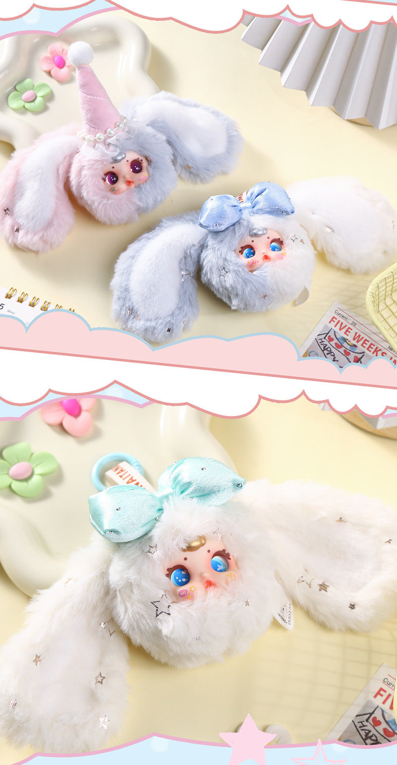 MM Milk Candy Second Generation Doll Toy Keychain Blind Box, Cute Desktop Decoration, Sweet and Cute, A Birthday Present.