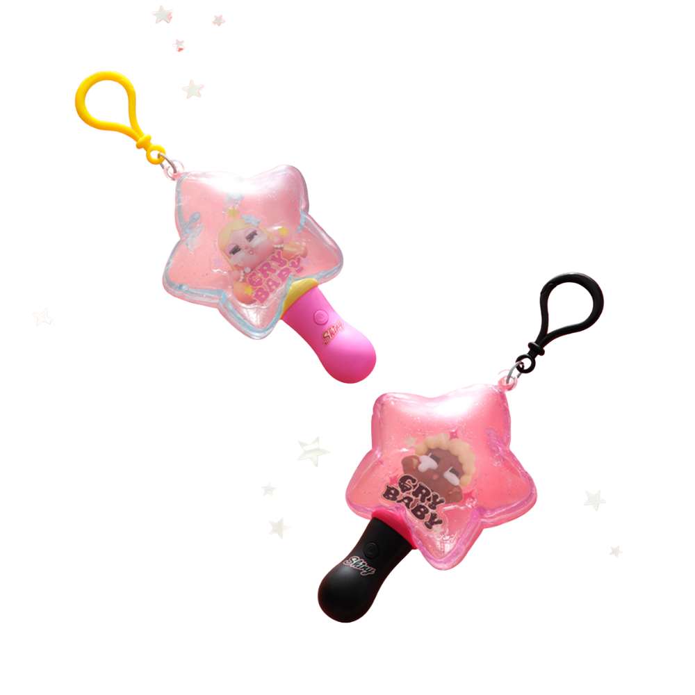 Pop Mart Crybaby Shiny Shiny Pendentif Lumineux Blind Box Édition Limitée Collection Crybaby by POP MART INTERNATIONAL GROUP LIMITED