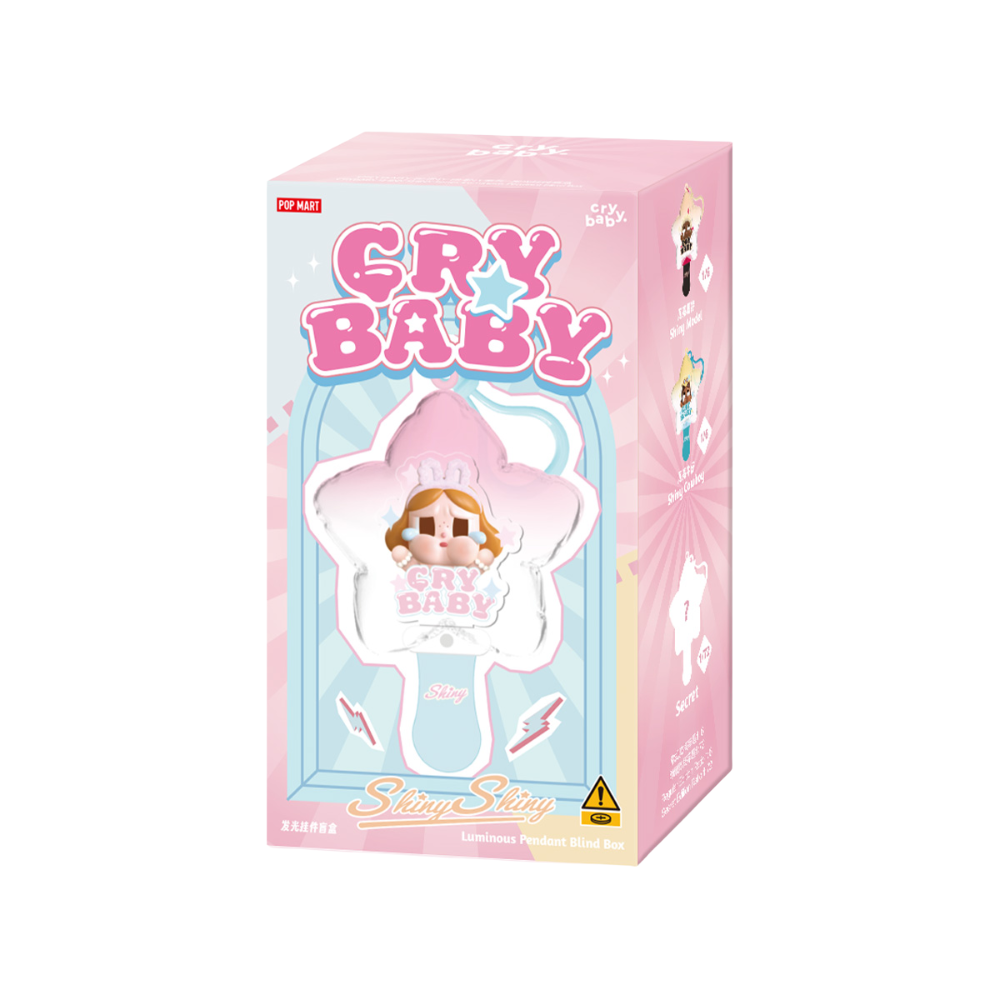Pop Mart Crybaby Shiny Shiny Pendentif Lumineux Blind Box Édition Limitée Collection Crybaby by POP MART INTERNATIONAL GROUP LIMITED