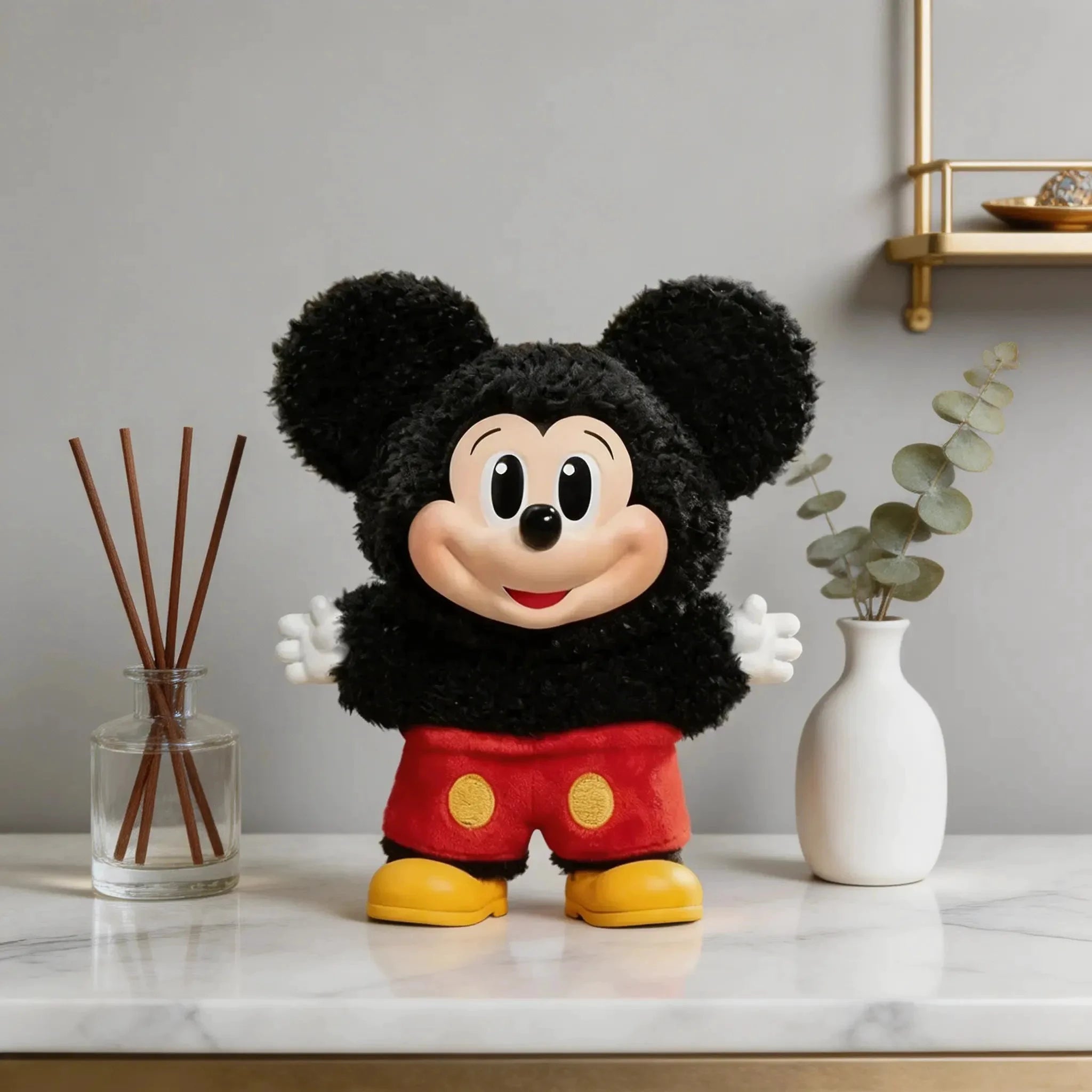 POP MART Disney – Mickey-Familie süß zusammen – Schlüsselanhänger in Überraschungsbox