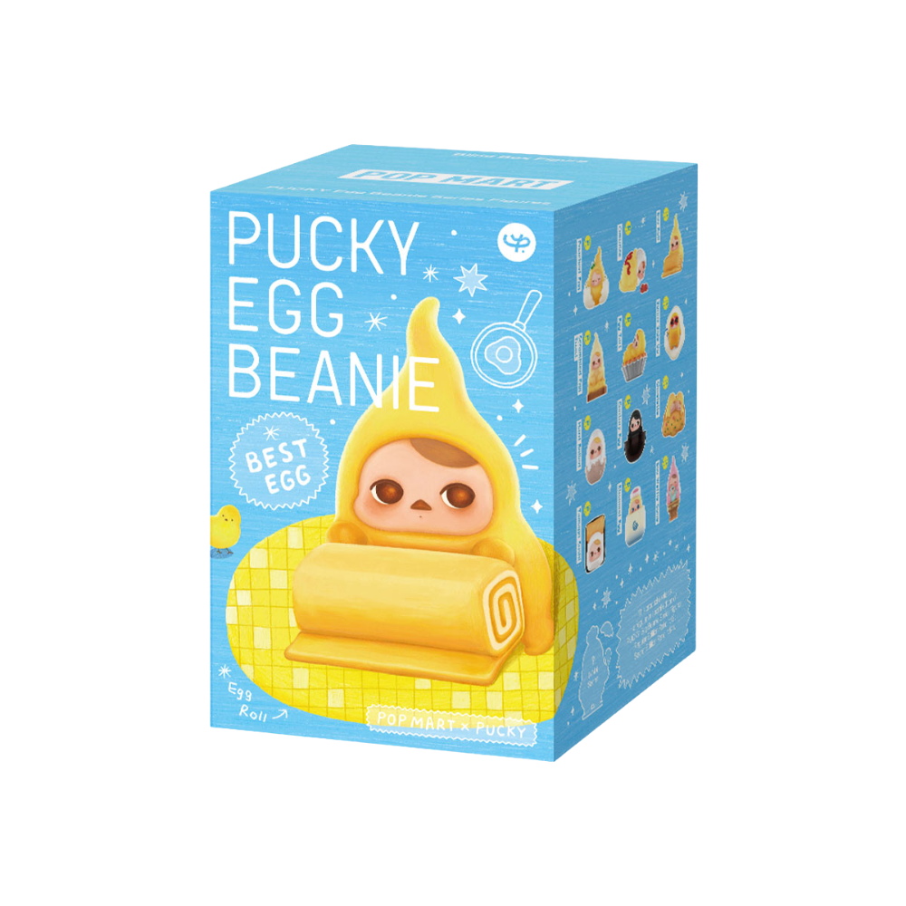 Pop Mart Pucky Figurine Egg Beanie Series Blind Box Édition Limitée Exclusivité Collection by POP MART INTERNATIONAL GROUP LIMITED