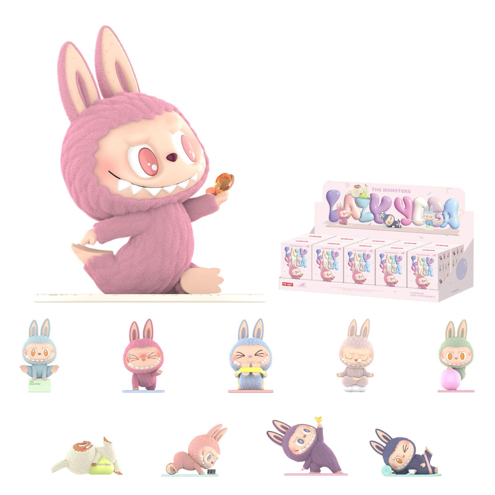 THE MONSTERS Lazy Yoga Series Figures