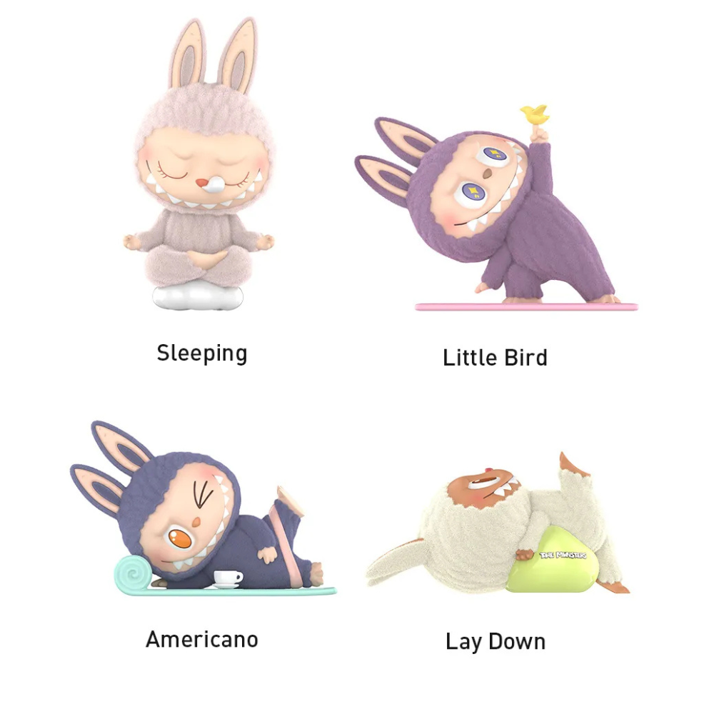 THE MONSTERS Lazy Yoga Series Figures