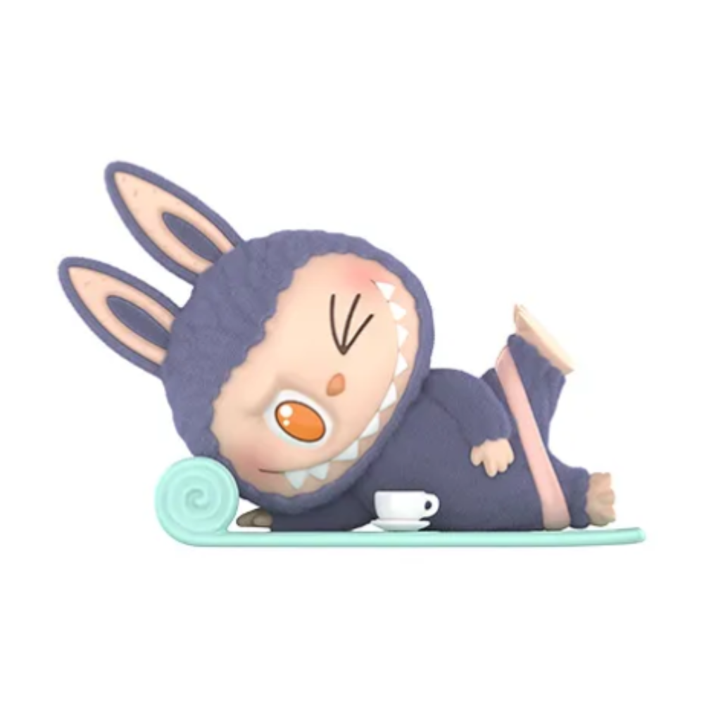 POP MART Figurine Labubu Yoga Zen en Boîte Surprise Collection Lazy Yoga The Monsters Édition Limitée by POP MART INTERNATIONAL GROUP LIMITED