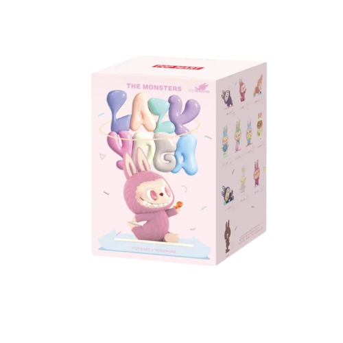 POP MART Figurine Labubu Yoga Zen en Boîte Surprise Collection Lazy Yoga The Monsters Édition Limitée by POP MART INTERNATIONAL GROUP LIMITED