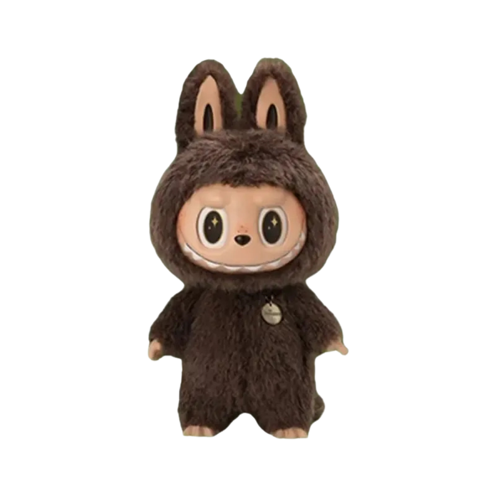 Labubu Zimomo Brun Blanc Mon Labubu