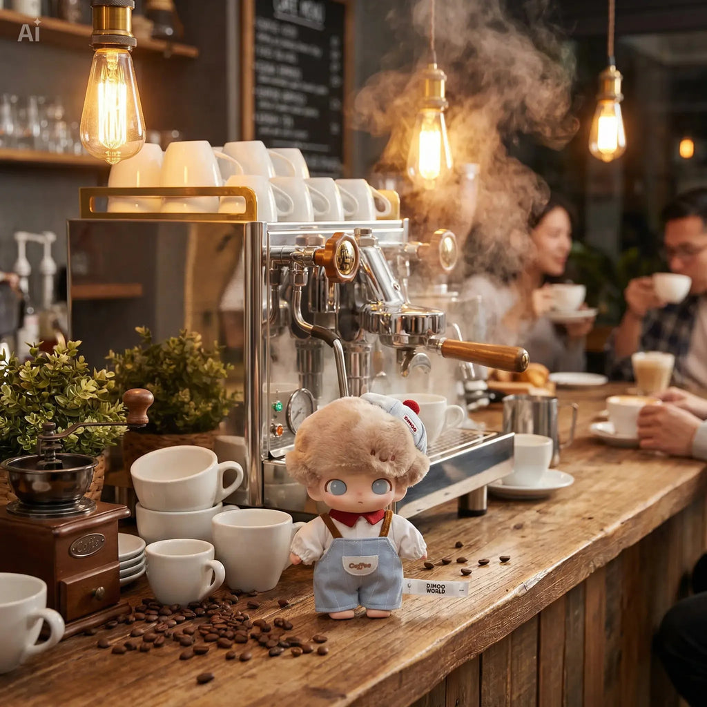 Vinyl-Plüsch – DIMOO Crush on Coffee – Blister Pack