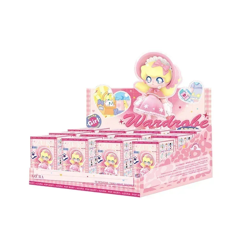POP MART AZURA – série de garde-robe, boîte aveugle, boîte mystère, sac de devinettes, jouets poupée, figurine d'anime…