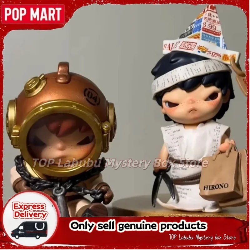 NOUVEAU POPMART Hirono Tamed Wildgrass Serie Blind Box Figurine d'art mignonne à collectionner Décoration Jouet…