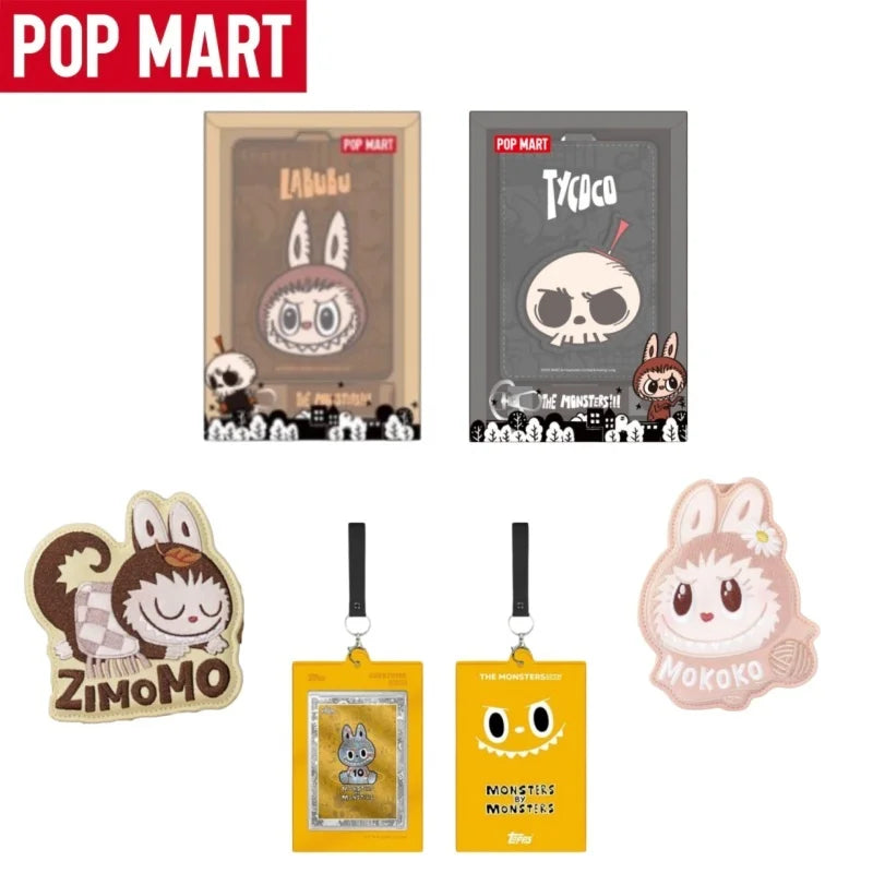Nouvelle série POP MART LABUBU TYCOCO THE MONSTERS : Porte-cartes, figurines Mokoko Zimomo, boîte mystère, jouets anime