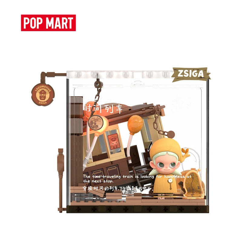 POP MART Zsiga Walking Into The Forest Series Block Figures POPMART Block Limited à 2 pièces par commande