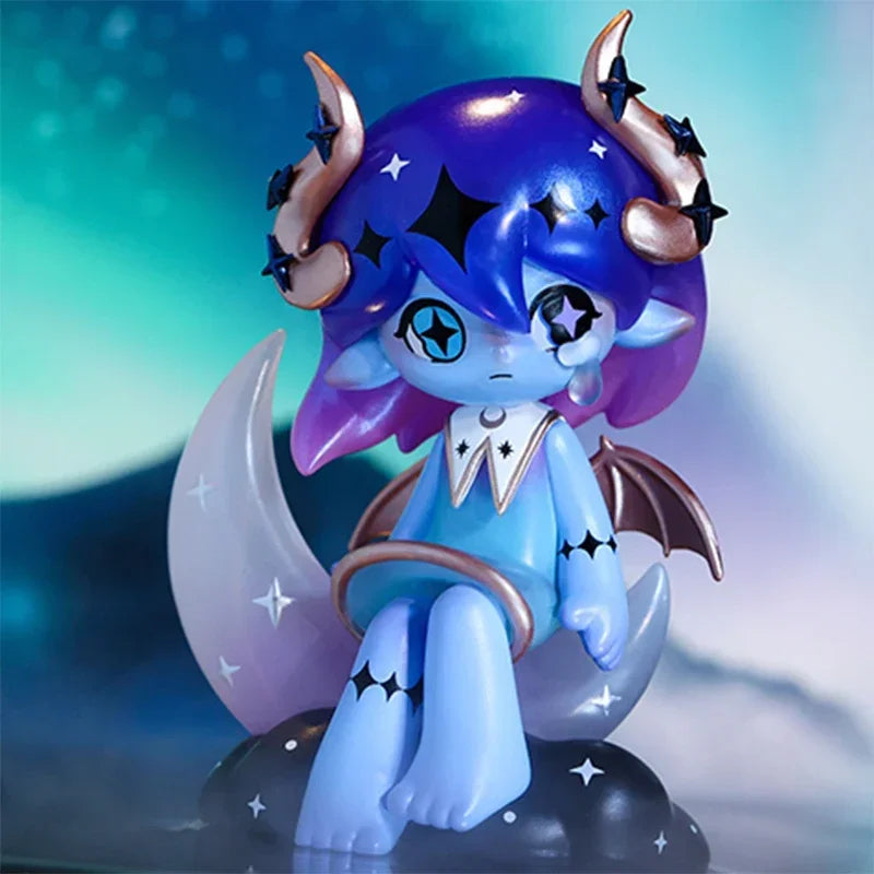 POP MART AZURA – boîte aveugle série élément naturel, jouets, boîte mystère, figurine originale, poupée mignonne,…
