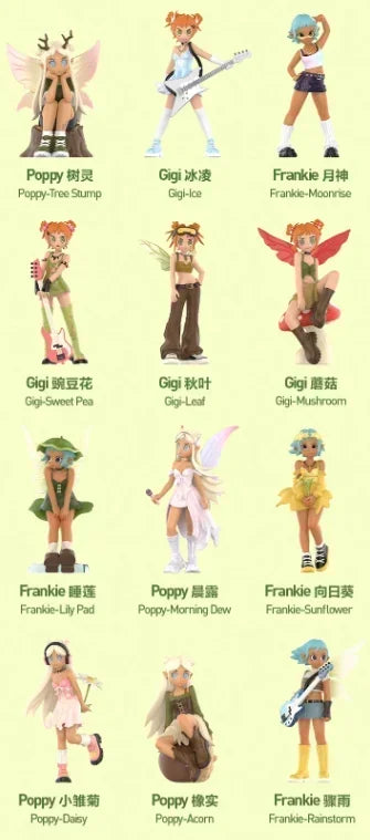 Pop Mart pêche émeute Punk fée série boîte aveugle jouets Kawaii Anime figurine Surprise véritable Original boîte…