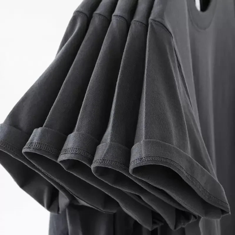 Super trendy Harry Potter brand merchandise, pure cotton, loose fit, plus size mid-sleeve cropped T-shirt for men and women, summer