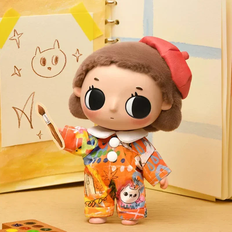 POP MART Nyota Where Moments Meet Series Pendentif Peluche Tendance Boîte Mystère Jouets Surprise Figurine d'Action