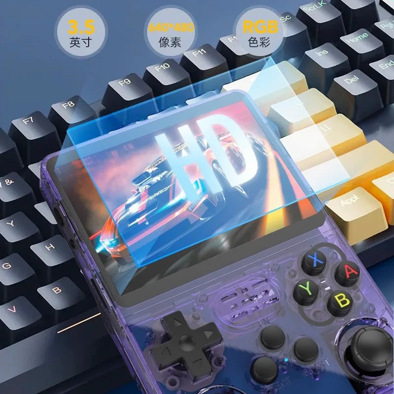 Console de jeu portable – R36S Retro 3.5 pouces 15000 jeux
