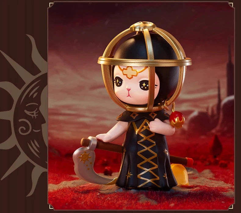 POP MART Mysteriöse Hasen-Tarot-Serie Blindbox Überraschungsbox Guess Bag Spielzeug Niedliche Puppe Anime Figur Schreibtischdekoration Kollektion