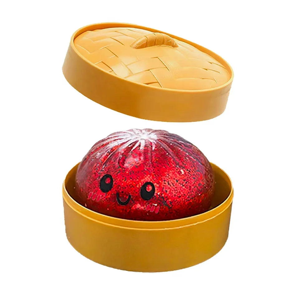 Glitzer-Dumpling Squishy Anti-Stress – Set mit 1 bis 12 Stück
