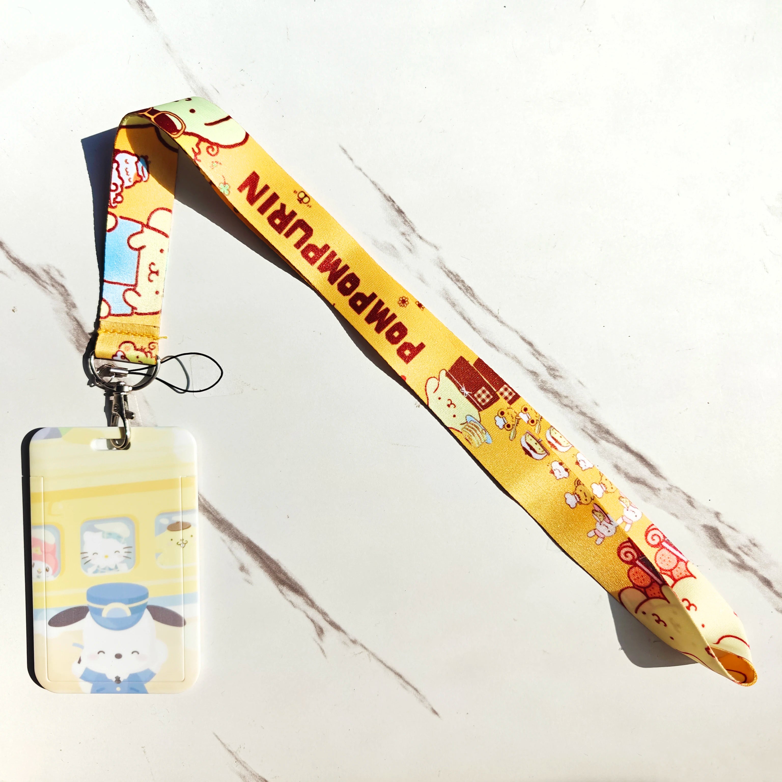 Anime Schlüsselband mit Ausweishalter – Multifunktionale Lanyard zum Umhängen