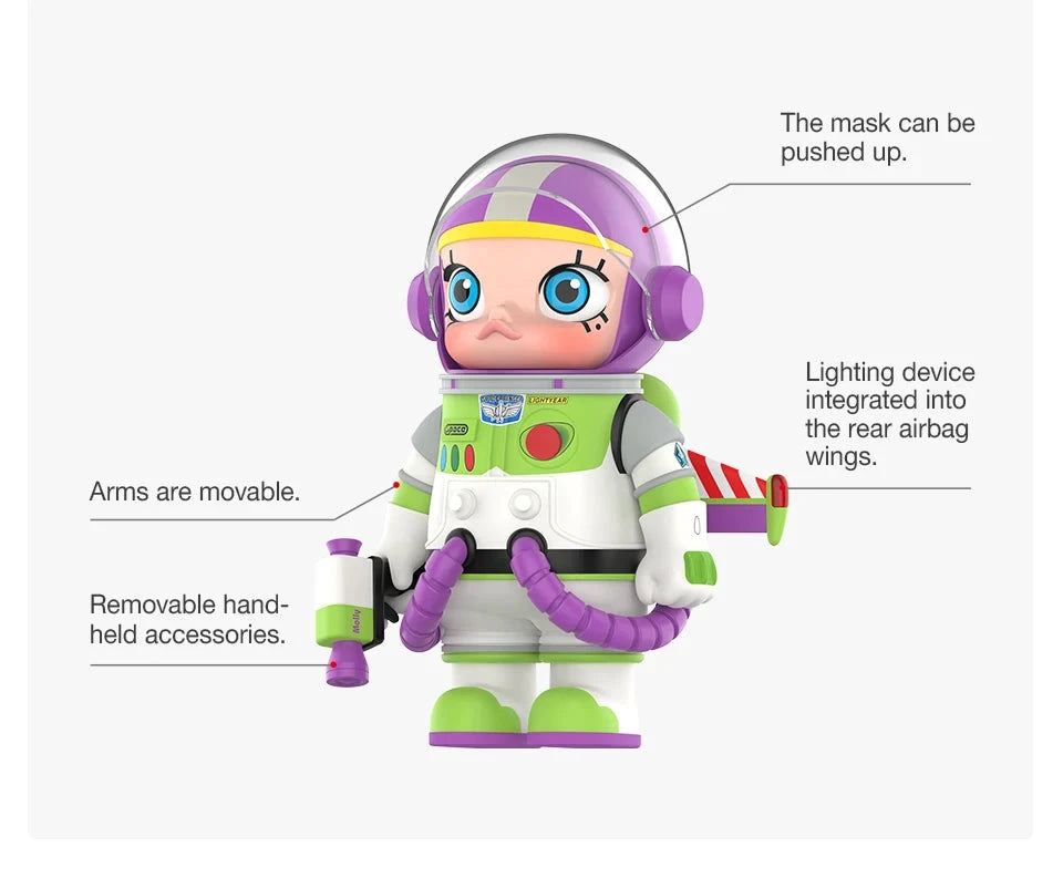 POP MART MEGA SPACE MOLLY 400% Buzz Lightyear
