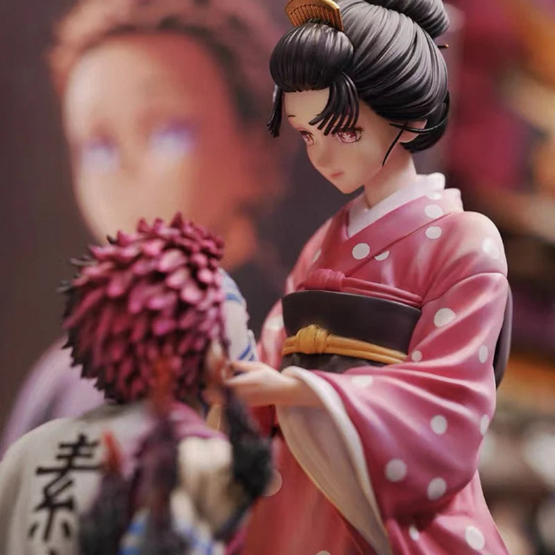 Demon Slayer – Akaza & Koyuki GK Popart – Figurine 27 cm