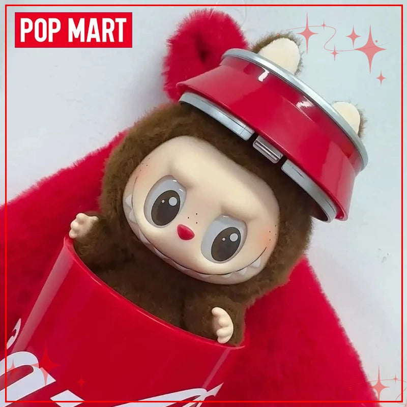 POP MART - Labubu Coca Cola Porte-clé Peluche Blind Box (au choix ou aléatoire)