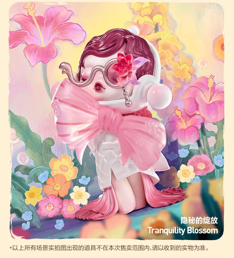 POP MART main dans la main série boîte aveugle jouets Kawaii Anime figurine Surprise boîte mystère poupées filles cadeau