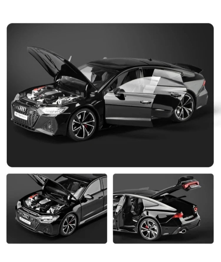WELLY Audi RS7 Sportback 1:18 – Modèle de voiture en alliage