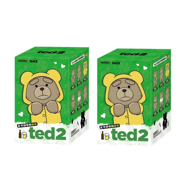 MINISO Peluche Ted2 Édition Boîte Mystère Velours Édition Limitée Pour Collectionneurs by Mon Labubu
