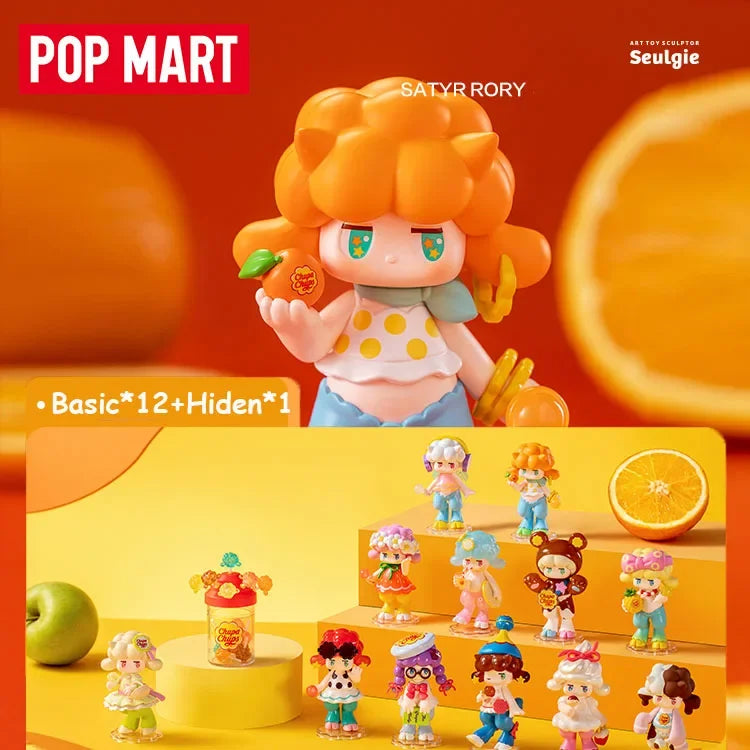 POP MART SATYR RORY X série sucette aveugle boîte aléatoire jouets modèle boîte mystère mignon Anime Figure mystère…