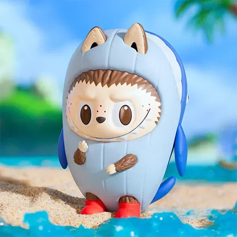 POP MART LABUBU les monstres série animaux boîte aveugle boîte mystère devinez sac jouets poupée Anime Figure…