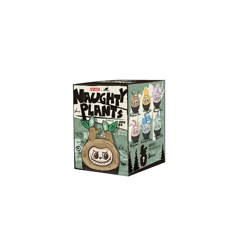 POP MART Labubu Mystery Box Serie Schelmische Pflanzen Überraschungsbox Überraschungstüte Original Spielzeug Anime Figuren Ornamente