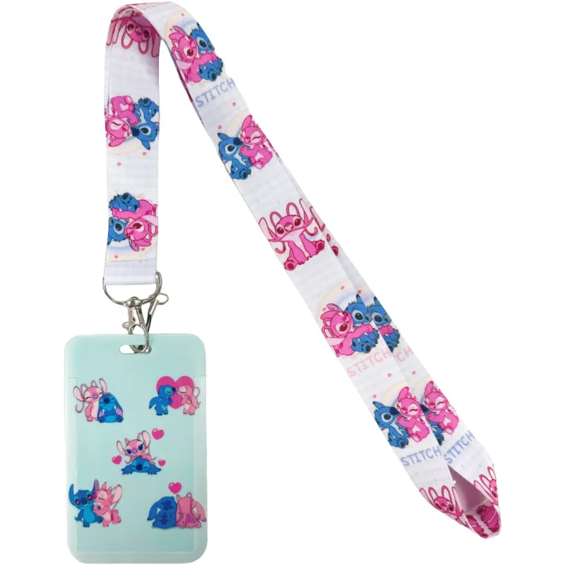 Anime Schlüsselband mit Ausweishalter – Multifunktionale Lanyard zum Umhängen