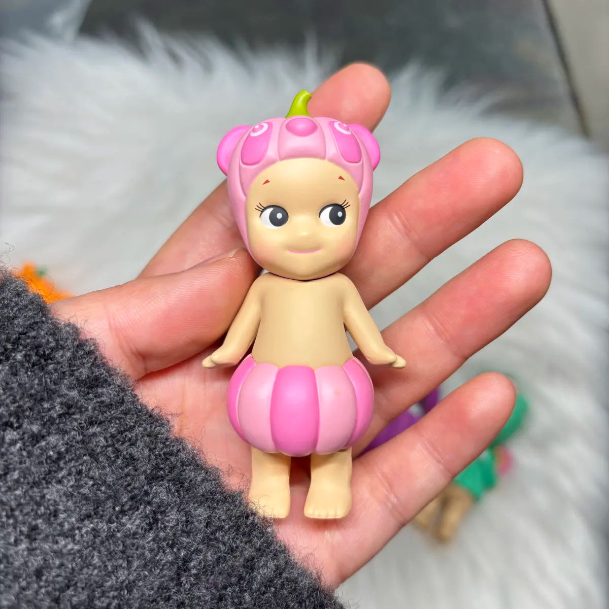 Figurine Sonny Angel Mini, série Pumpkin Patch, boîte mystère, Halloween 2025, lapin aux oreilles tombantes,…