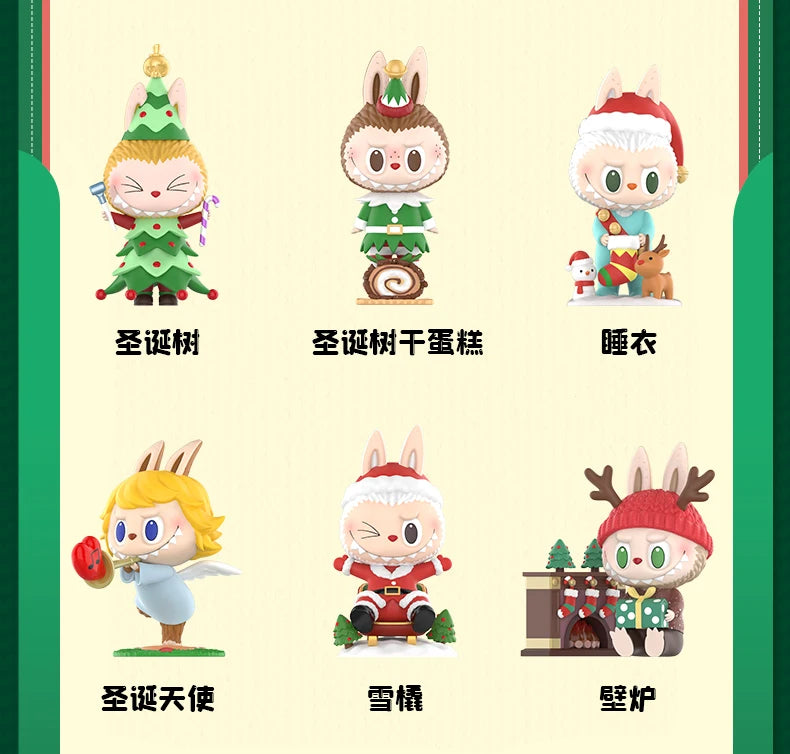 Pop Mart Labubu Lets Christmas Figurine Blind Box Édition Limitée Collection Noël by Mon Labubu